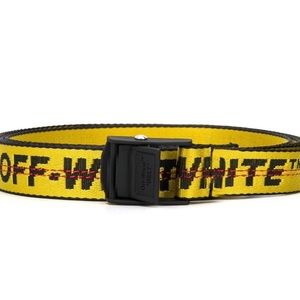 Off White Logo Belt
